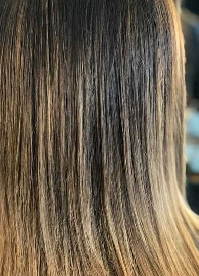 Ombré gefärbte Haare